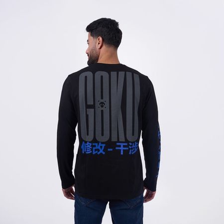 POLO HP25G8K JERSEY NEGRO L Negro