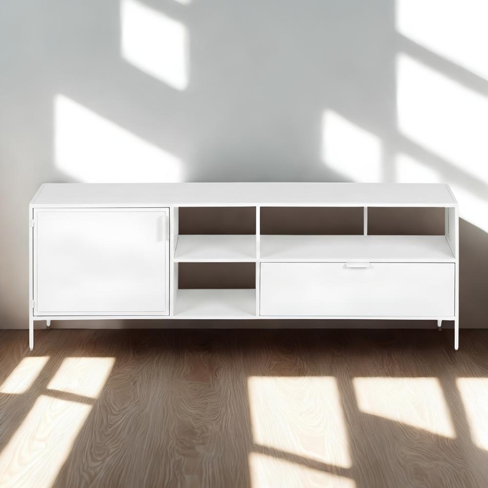 Mesa de TV Araujo 65'' 150 cm Blanco | Masiva Home