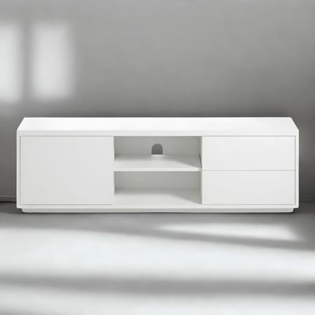 Mesa de TV Arjona 65'' 150 cm Blanco | Masiva Home