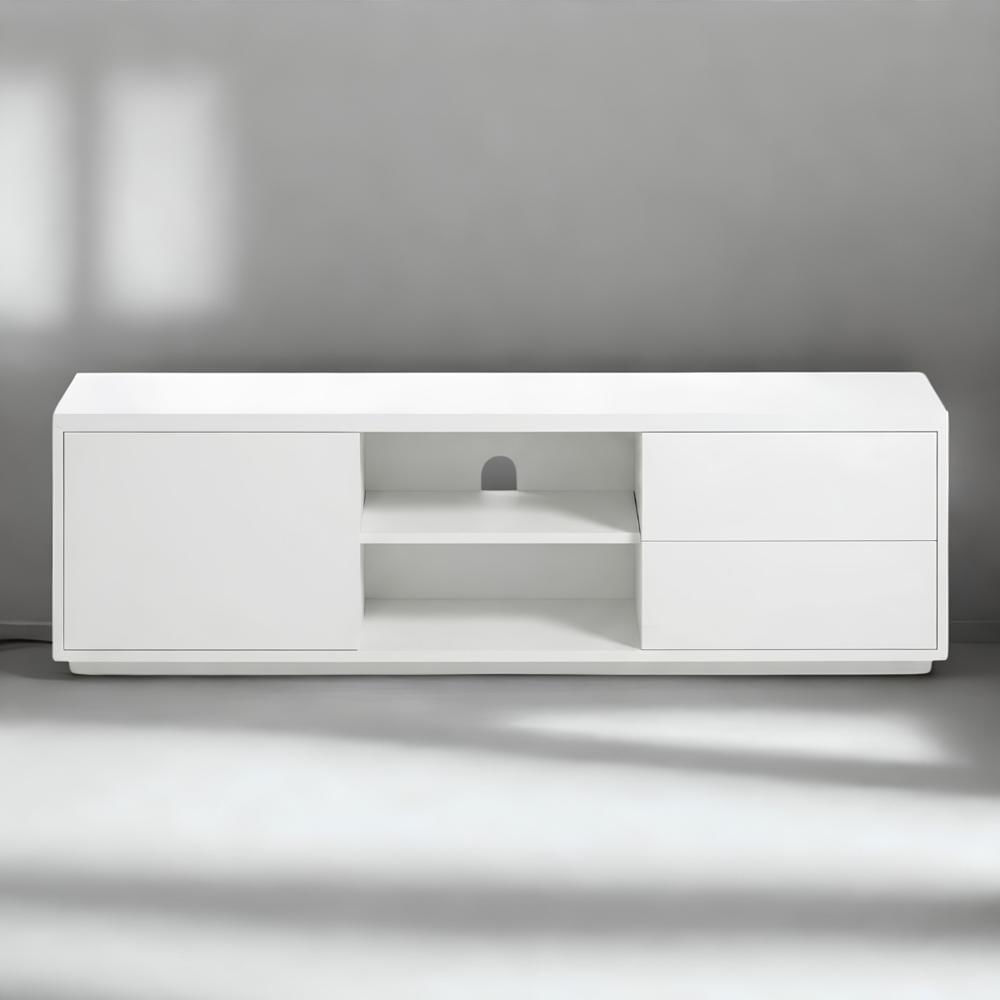 Mesa de TV Arjona 65'' 150 cm Blanco | Masiva Home