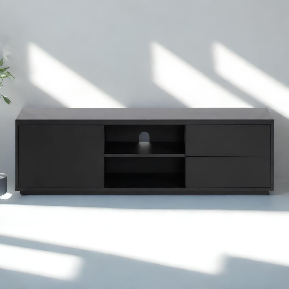 Mesa de TV Arjona 65'' 150 cm Negro | Masiva Home
