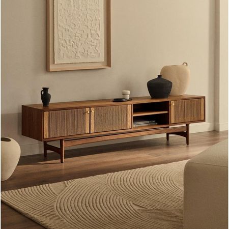 Mesa de TV Nemesis 85'' 200 cm Marron | Masiva Home