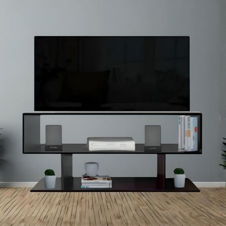 Mesa de TV Paolo 55'' 130 cm Negro | Masiva Home