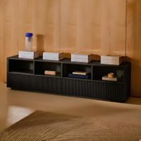 Mesa de TV Harry 85'' 200 cm Negro | Masiva Home