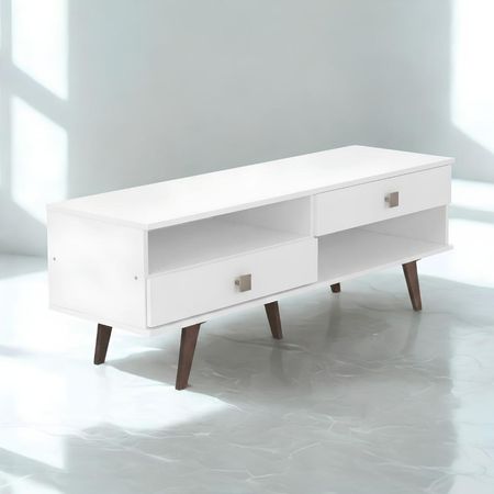 Mesa de TV Katrina 60'' 140 cm Blanco | Masiva Home