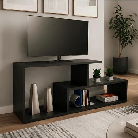 Mesa de TV Julia 70'' 160 cm Negro | Masiva Home