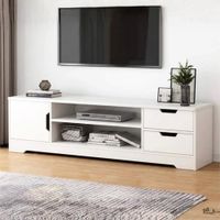 Mesa de TV Kaneki 65'' 150 cm Blanco | Masiva Home