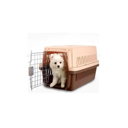 KENNEL L60 - TRANSPORTADOR PARA MASCOTAS - MARRÓN