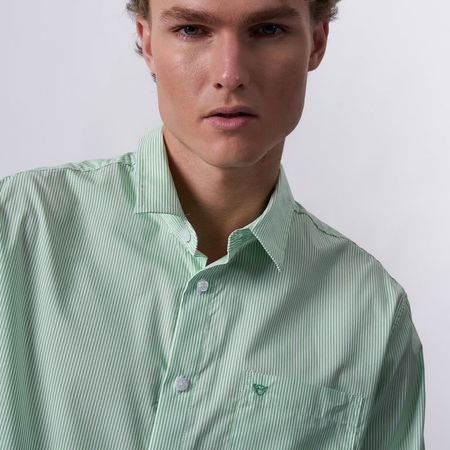 CAMISA ML LP25POP MINILI-R POPELINA M Verde