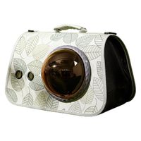 Bolso Transportador Plegable para Gatos Cómodo Ventilado y Seguro - 40x24x24 - VERDE