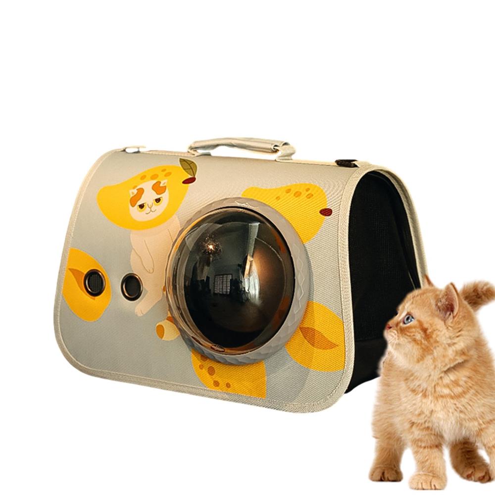 Bolso Transportador Plegable para Gatos Cómodo Ventilado y Seguro - 40x24x24