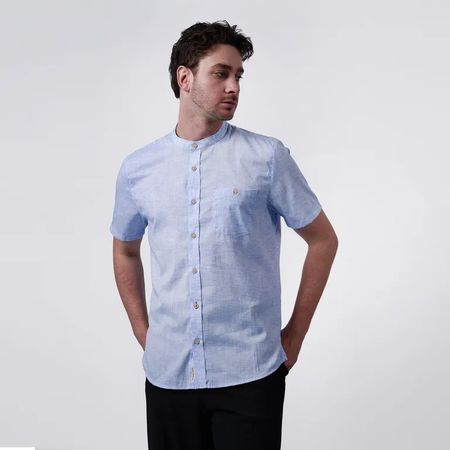 CAMISA MC HP25CLERK LINO XL Celeste