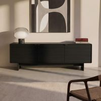 Mesa de TV Valera 65'' 150 cm Negro | Masiva Home