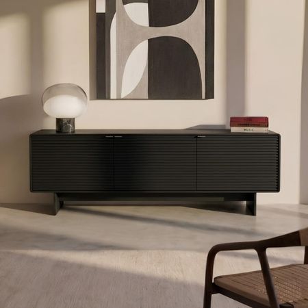 Mesa de TV Valera 65'' 150 cm Negro | Masiva Home