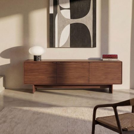 Mesa de TV Valera 65'' 150 cm Marron Oscuro | Masiva Home
