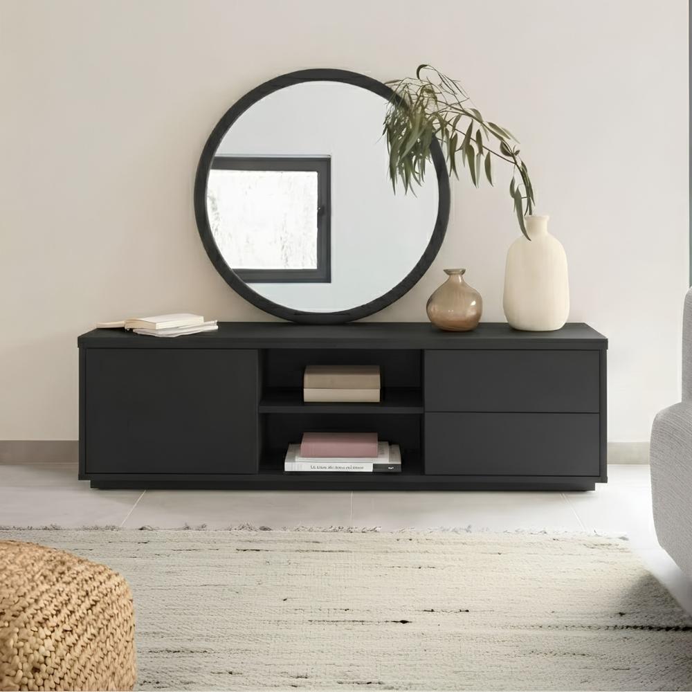 Mesa de TV Truman 65'' 150 cm Negro | Masiva Home