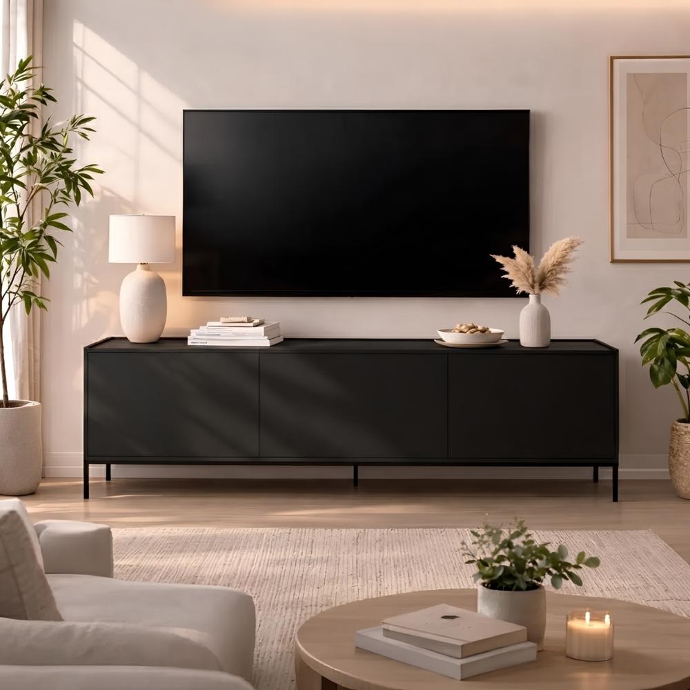Mesa de TV Summer 65'' 150 cm Negro | Masiva Home