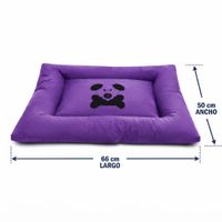 COLCHONETA DE NAPA PARA PERROS Y GATOS TALLA 1 - LILA