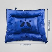 COLCHONETA DE NAPA PARA PERROS Y GATOS TALLA 3 - AZUL