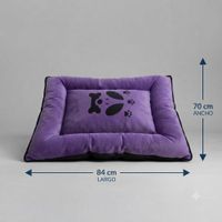 COLCHONETA DE NAPA PARA PERROS Y GATOS TALLA 3 - LILA
