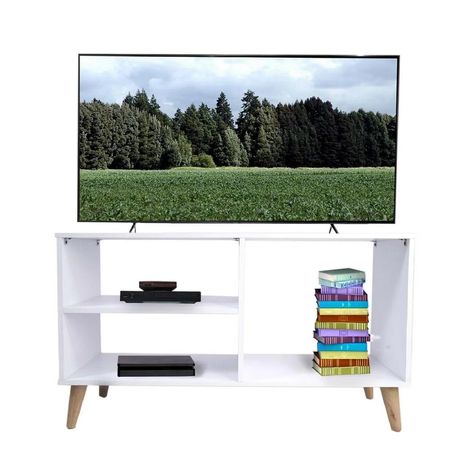 Mesa de TV Ramos 45'' 110 cm Blanco | Masiva Home