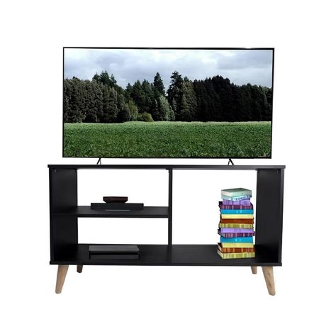 Mesa de TV Ramos 45'' 110 cm Negro | Masiva Home
