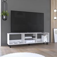 Mesa de TV Scarlet 70'' 160 cm Blanco | Masiva Home