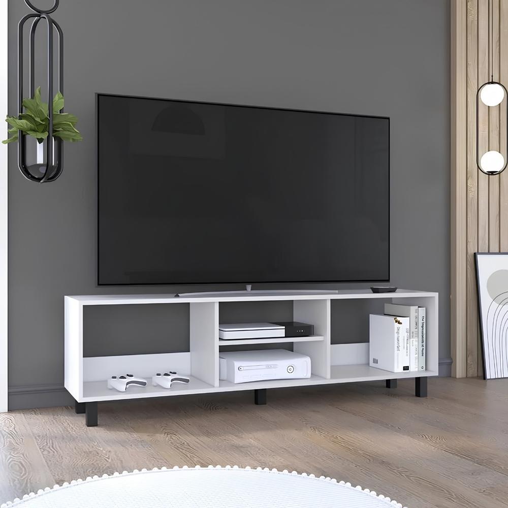 Mesa de TV Scarlet 70'' 160 cm Blanco | Masiva Home