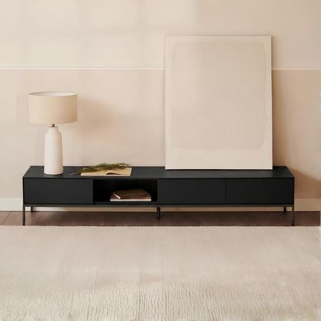 Mesa de TV Sonne 85'' 195 cm Negro | Masiva Home