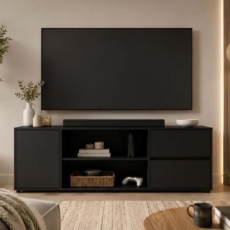 Mesa de TV Rapiña 70'' 166 cm Negro | Masiva Home