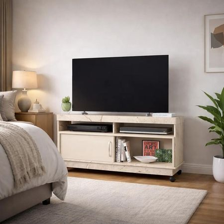 Mesa de TV Farfan 50'' 120 cm Beige | Masiva Home