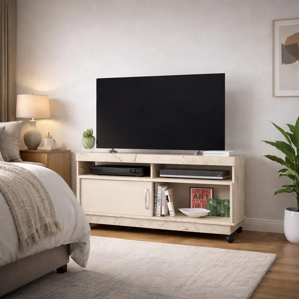 Mesa de TV Farfan 50'' 120 cm Beige | Masiva Home