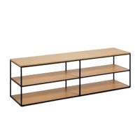 Mesa de TV Veggito 70'' 160 cm Marron | Masiva Home