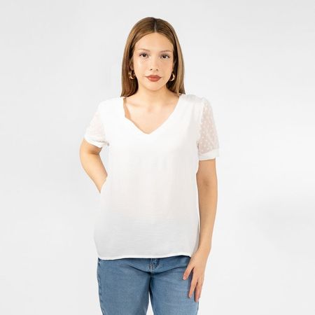 BLUSA FI24MARITTA VIENA M Hueso