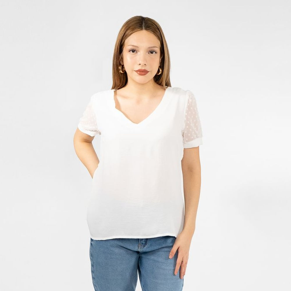 BLUSA FI24MARITTA VIENA M Hueso
