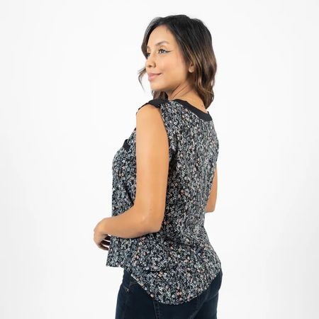 BLUSA GI23RAZIEL CHALIS S Negro