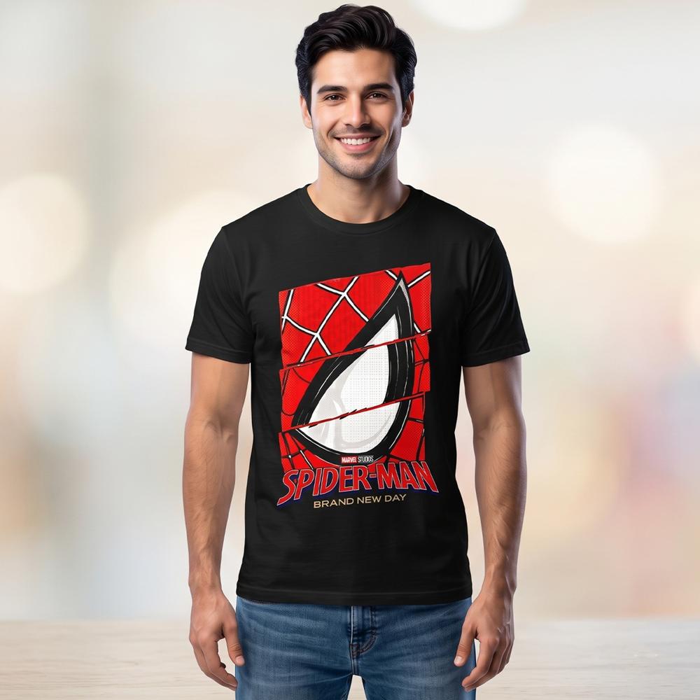 Polo Exclusivo Spider-Man Diseño Especial Ideal para Regalar Color Negro Talla XL