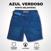 Short Jean Niño Casual Yonisters Denim Stretch