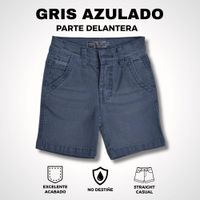 Short Jean Niño Casual Yonisters Denim Stretch