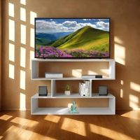 Mesa de TV Forlan 45'' 110 cm Blanco | Masiva Home