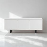 Mesa de TV Zambrano 65'' 150 cm Blanco | Masiva Home