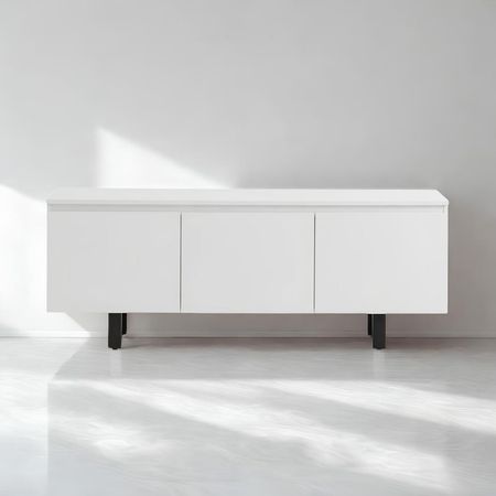 Mesa de TV Zambrano 65'' 150 cm Blanco | Masiva Home