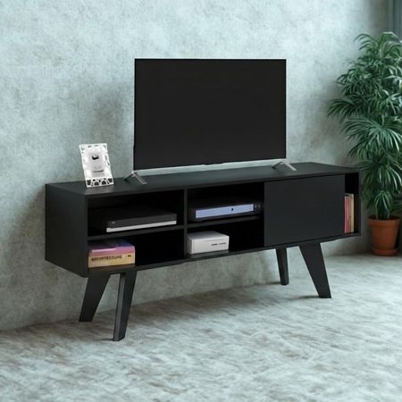 Mesa de TV Veronica 65'' 150 cm Negro | Masiva Home