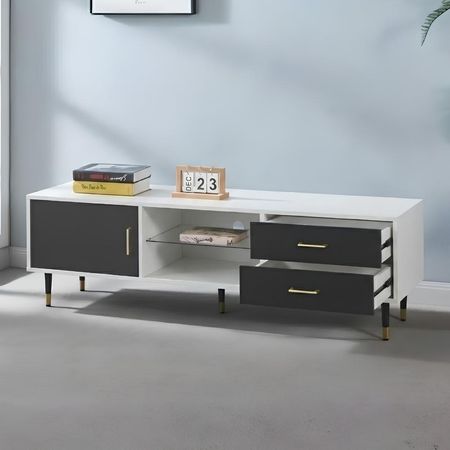 Mesa de TV Vinicius 65'' 150 cm Blanco | Masiva Home