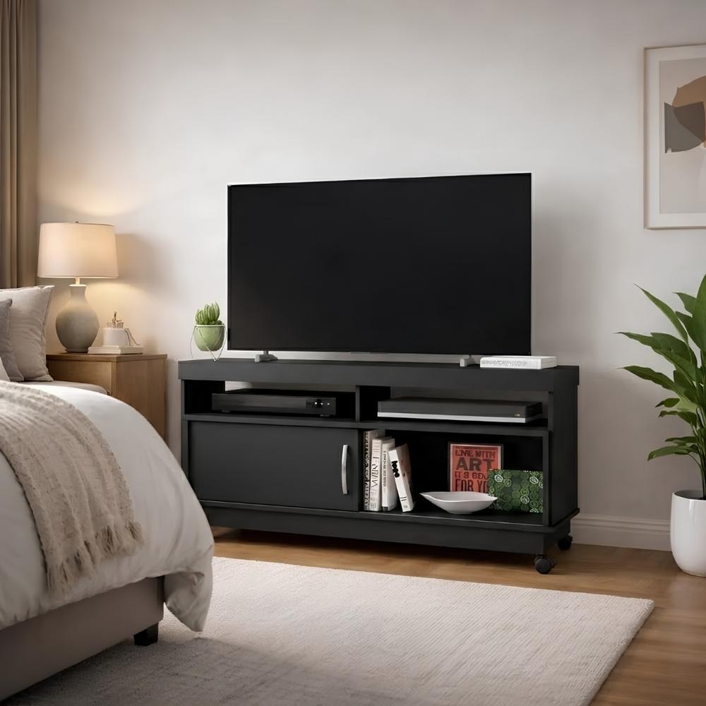 Mesa de TV Farfan 50'' 120 cm Negro | Masiva Home