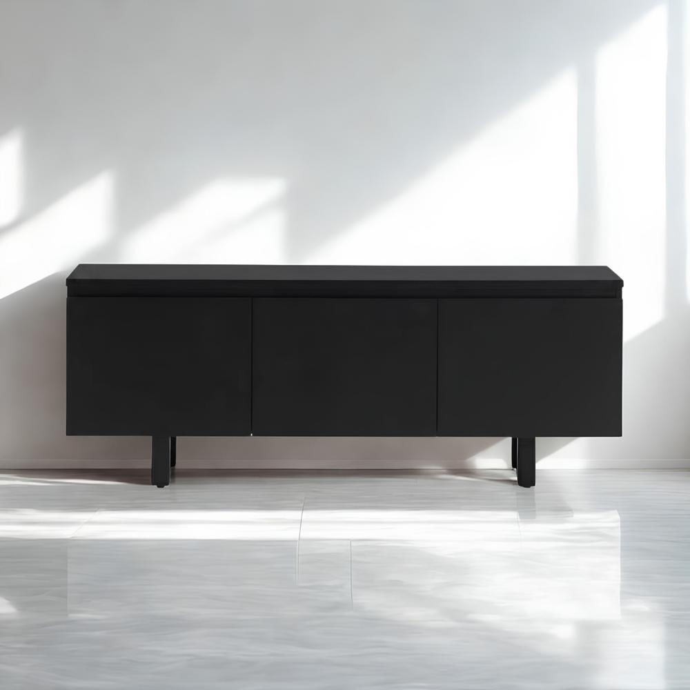 Mesa de TV Zambrano 65'' 150 cm Negro | Masiva Home