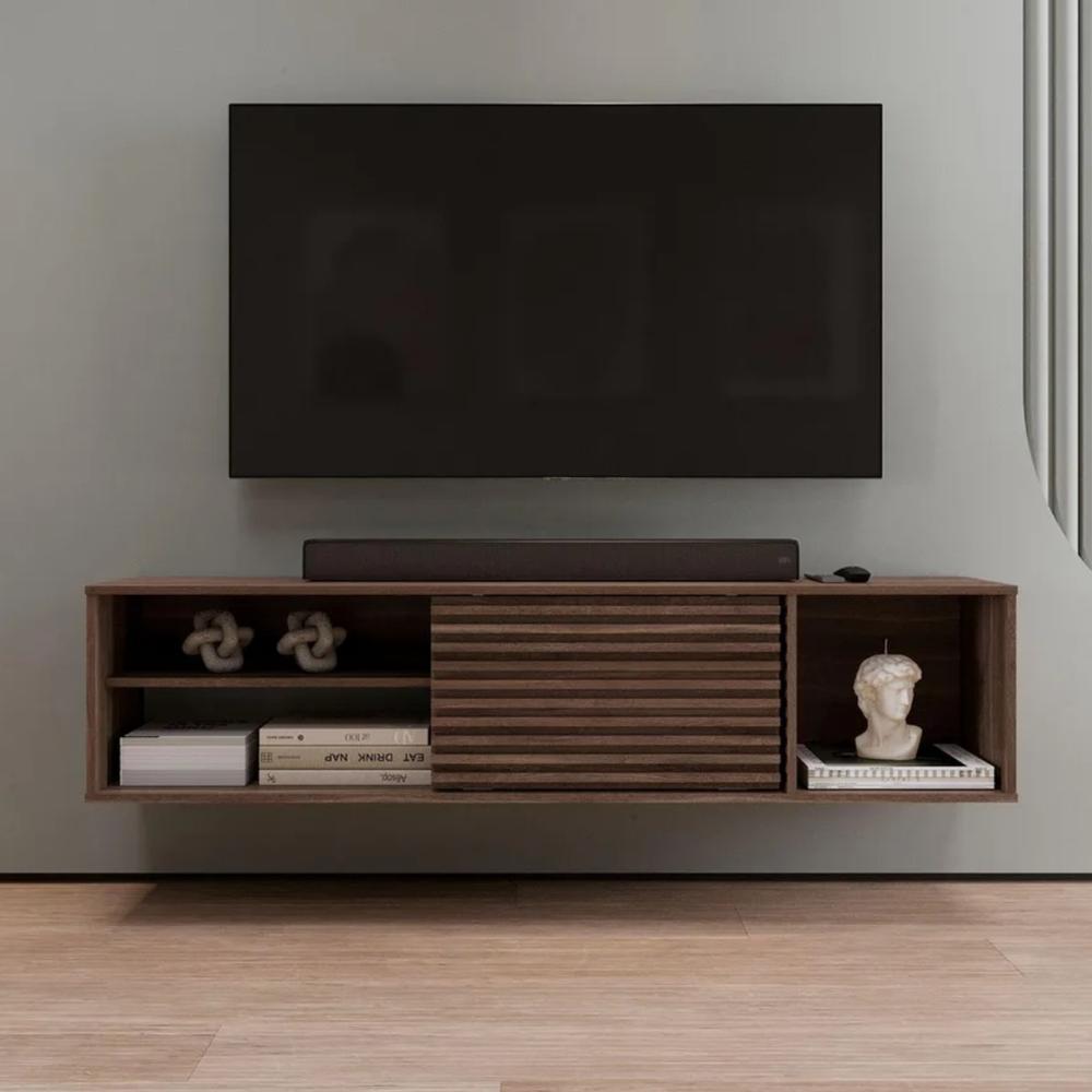Mesa de TV Figueroa 70'' 160 cm Marron | Masiva Home