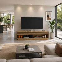 Mesa para TV 65"" 2020 Home Urban Almendra