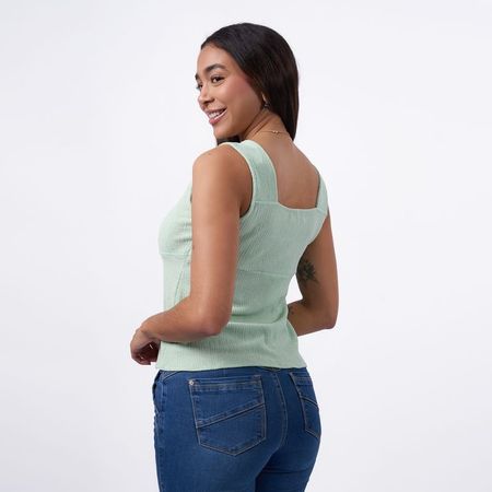BLUSA JP24GIRIA FANTASIA L Verde