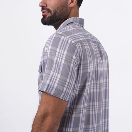CAMISA MC DI24POP RUMA-R POPELINA S Plata